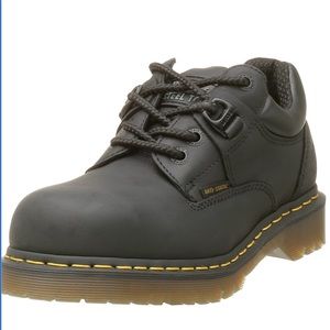 Dr. Martens Heritage Steel Toe Work Oxford Shoe M6 / W7 / EU 38 - Black